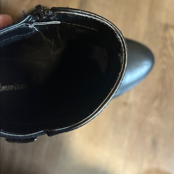 American Eagle Black Ankle Boots Size 7.5 Wide - Like New - Picture 8 of 10